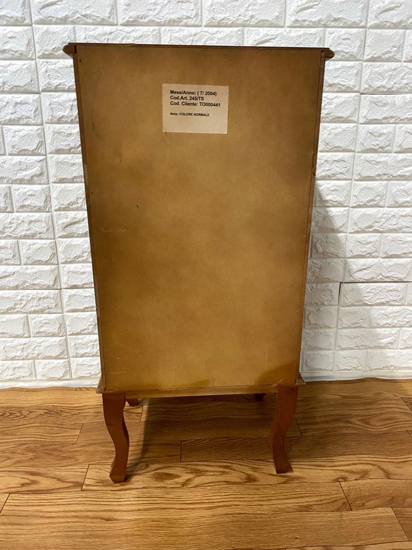 小引き出しアンティークない 昭和レト 口象嵌　イタリアヴィンテージ