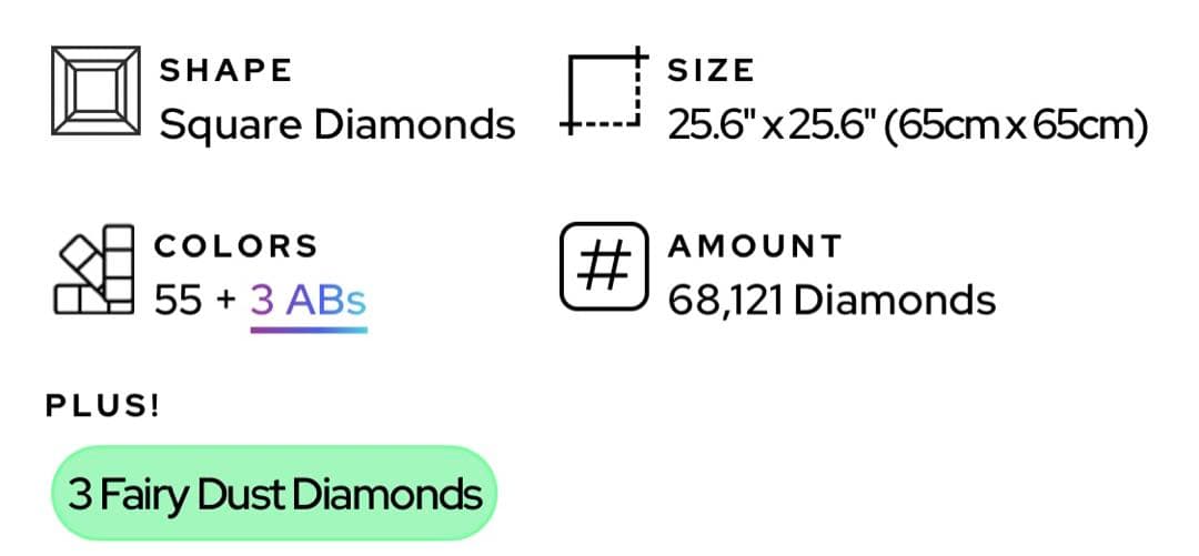 ダイヤモンドアートクラブDAC 色の極（風景画）