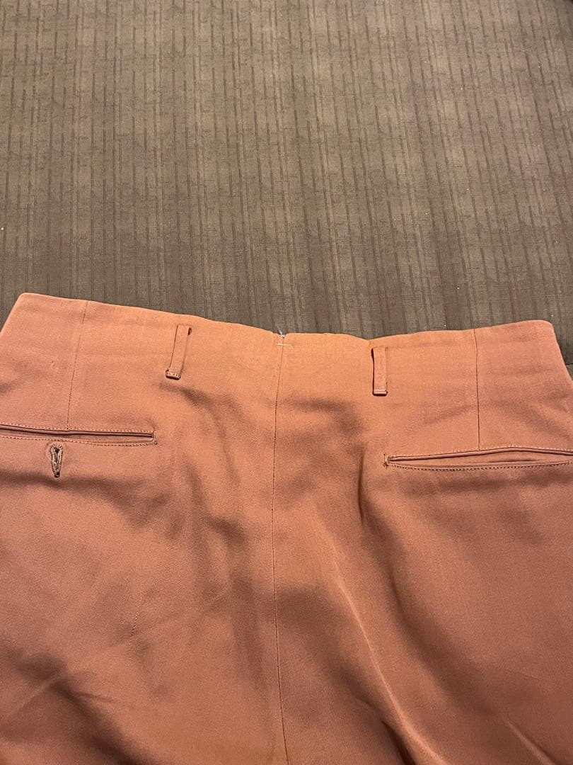 値下不可　50s ギャバジン　2タック　スラックス　送料無料　ギャバジンパンツ