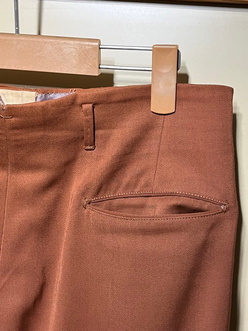 値下不可　50s ギャバジン　2タック　スラックス　送料無料　ギャバジンパンツ