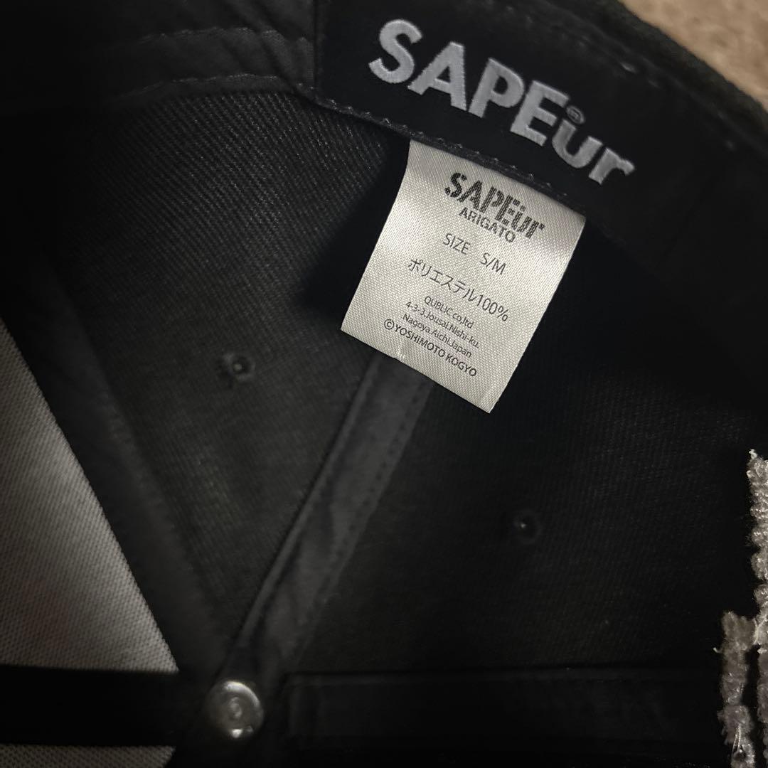 サプール　キャップ　黒