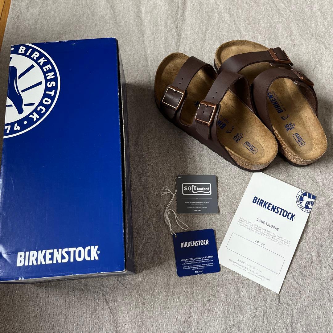 BIRKENSTOCK アリゾナBS 35　ダークブラウン　22.5