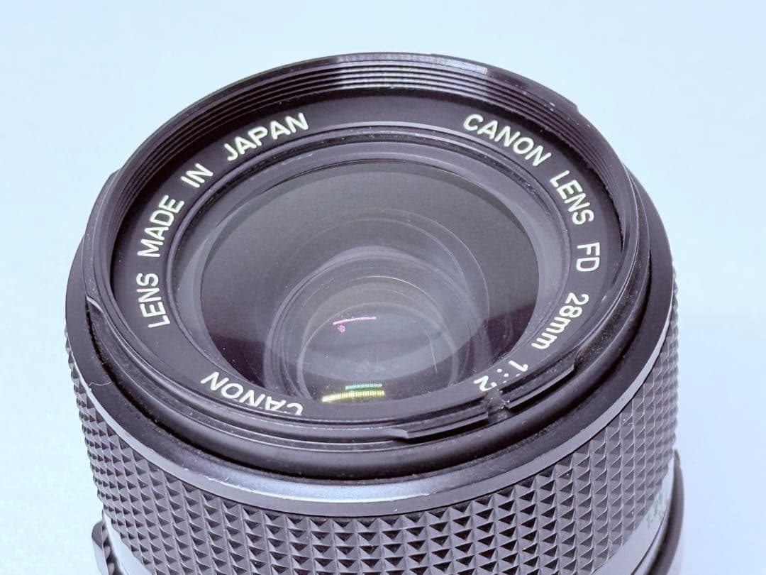 Canon New FD 28mm F2 動作確認済 単焦点レンズ