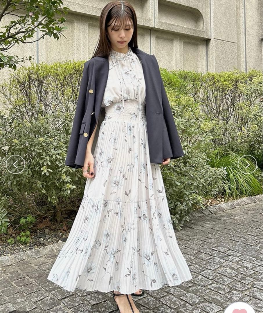 SNIDEL Sustainable 20周年 プリントワンピース R