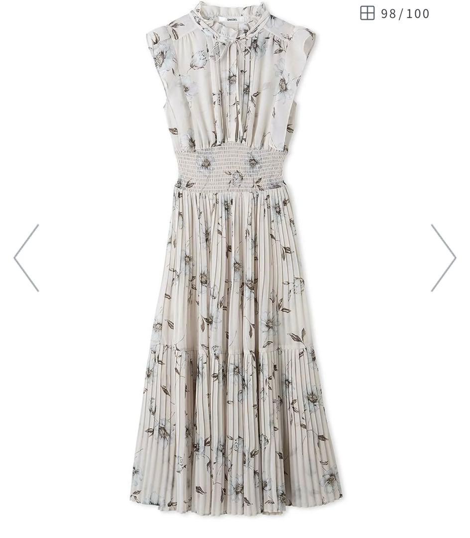 SNIDEL Sustainable 20周年 プリントワンピース R