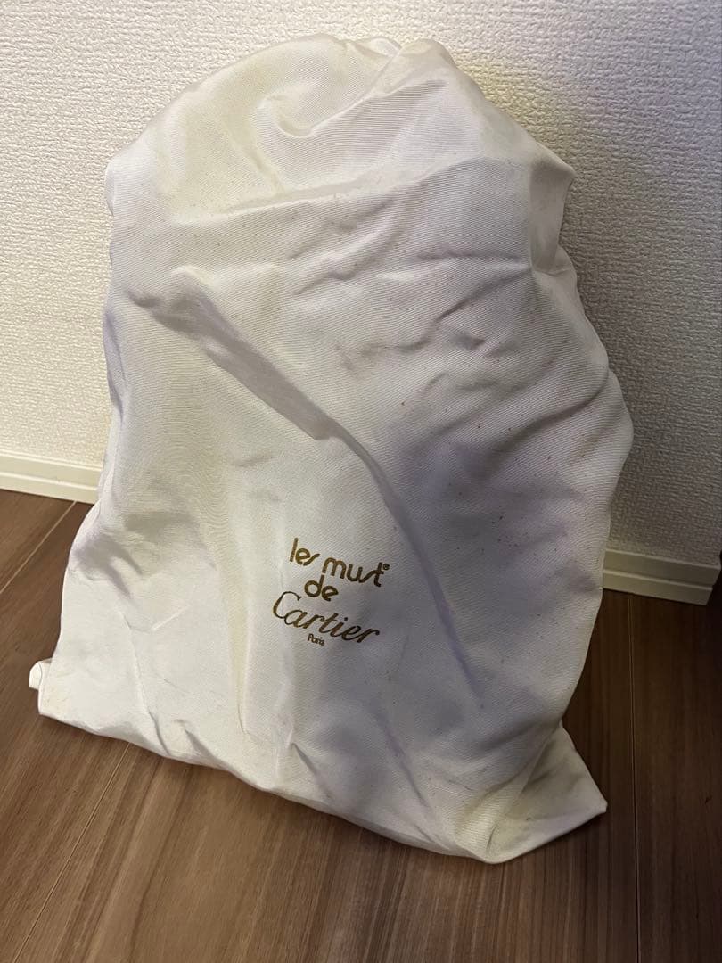 Cartier(カルティエ) マスト トートバッグ ボルドー レザー