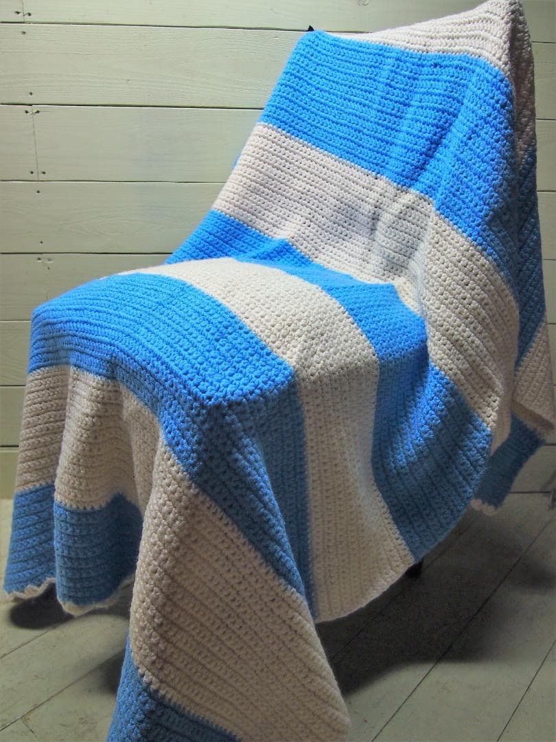 オニャンコポン様　【1970s USA vintage】グラニーブランケット