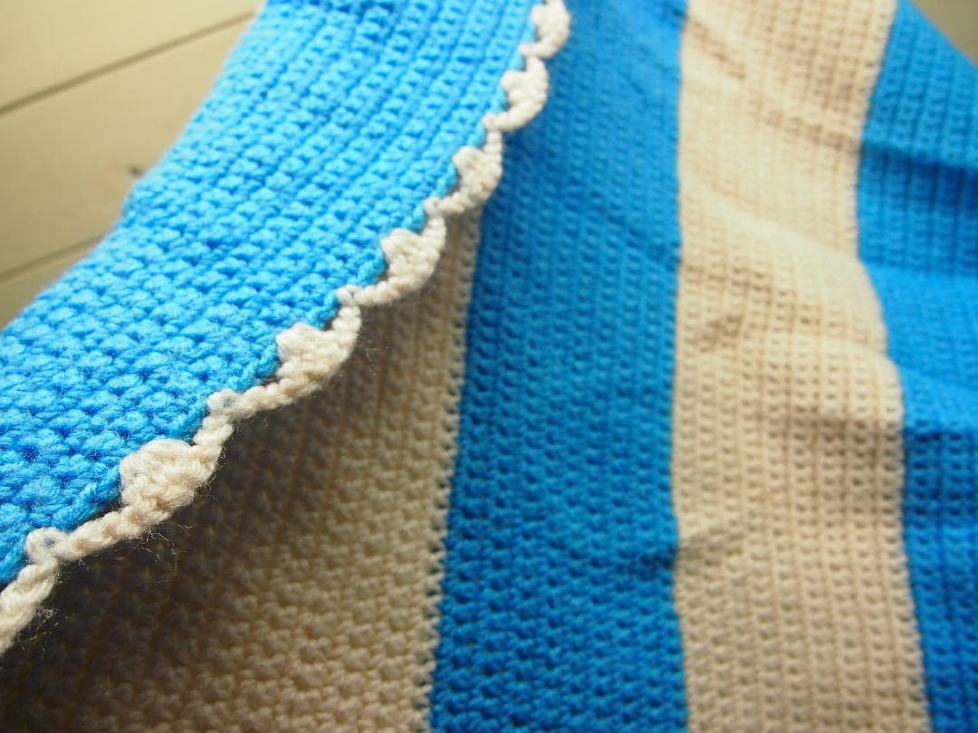 オニャンコポン様　【1970s USA vintage】グラニーブランケット