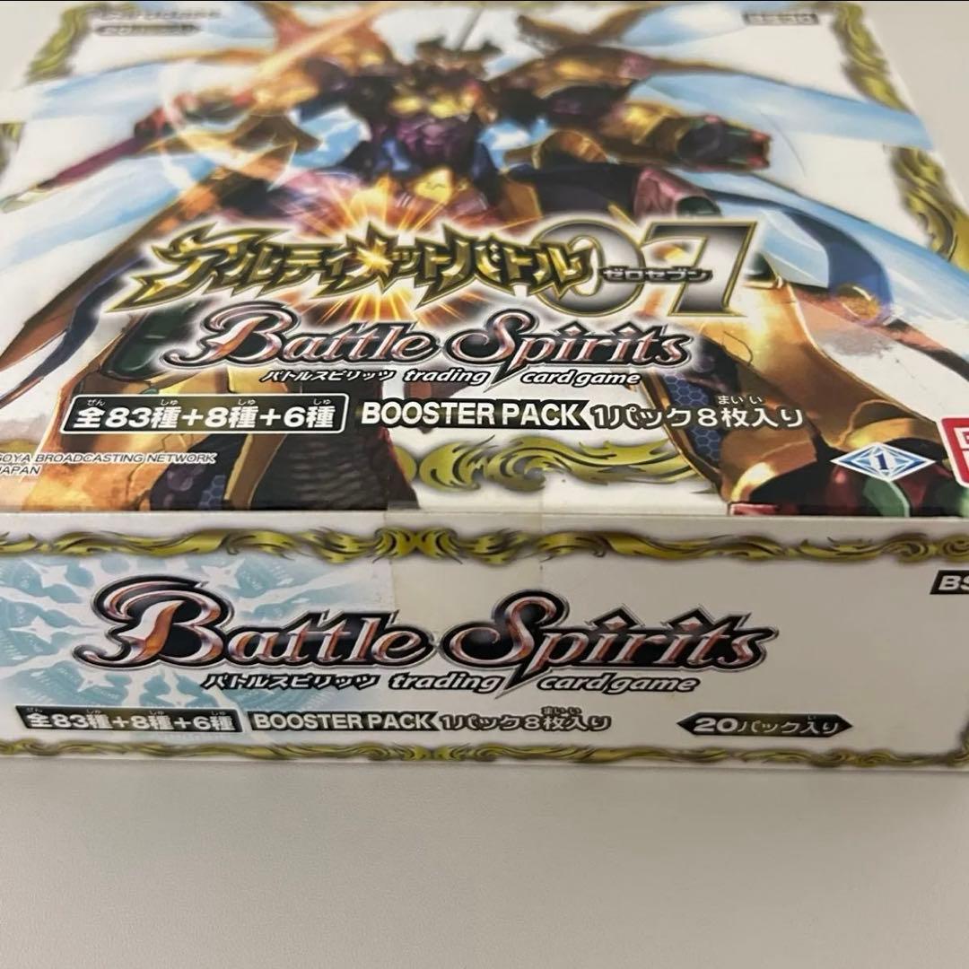 【未開封テープ付き】バトルスピリッツ アルティメットバトル07 BOX BS30