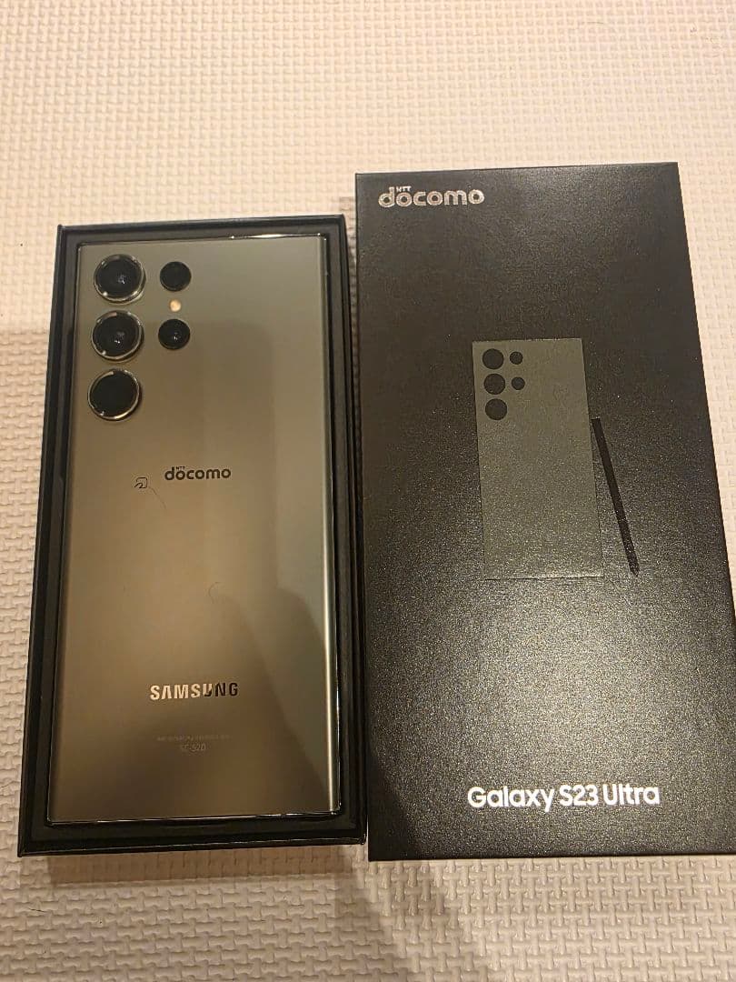 スマートフォン本体 Samsung Galaxy S23 Ultra docomo 256GB