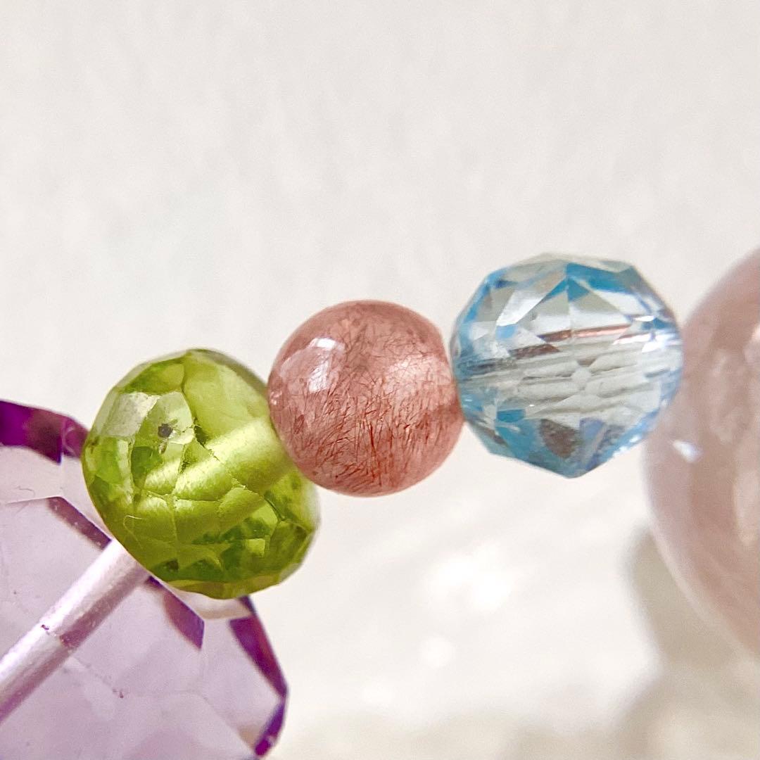 yy★ブレスレット ストロベリークォーツ♪ 370