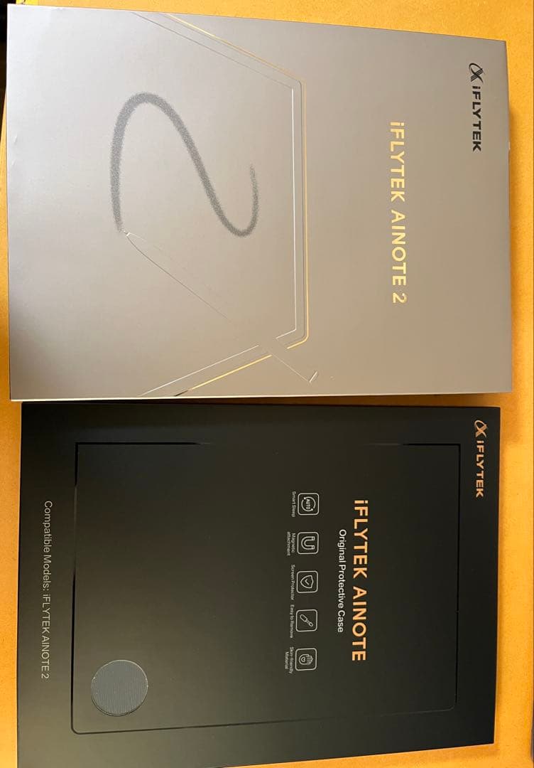 iFLYTEK AINOTE 2 本体・ペン・純正ケース（ネイビー）・替芯5本