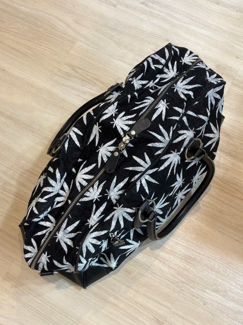 【希少】OZONE ROCKS ヘンプ柄 ボストンバッグ 大容量