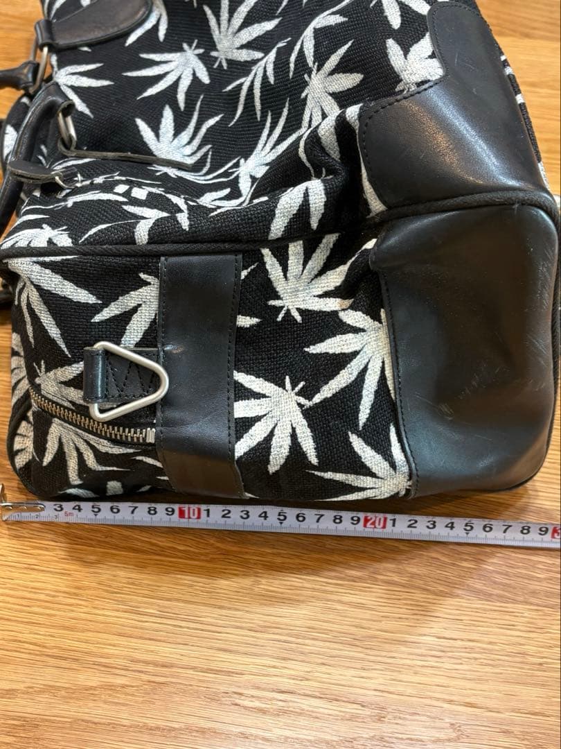 【希少】OZONE ROCKS ヘンプ柄 ボストンバッグ 大容量