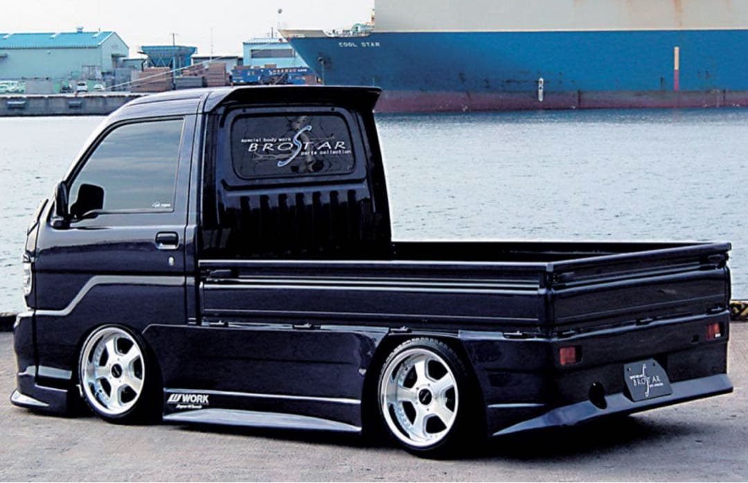 ハイゼットトラック　s200p用　ブロスター　エアロセット