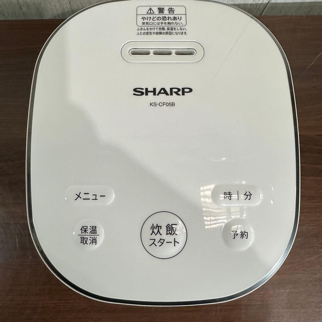 SHARP シャープ 炊飯器 KS-CF05D 3合 24年製 美品