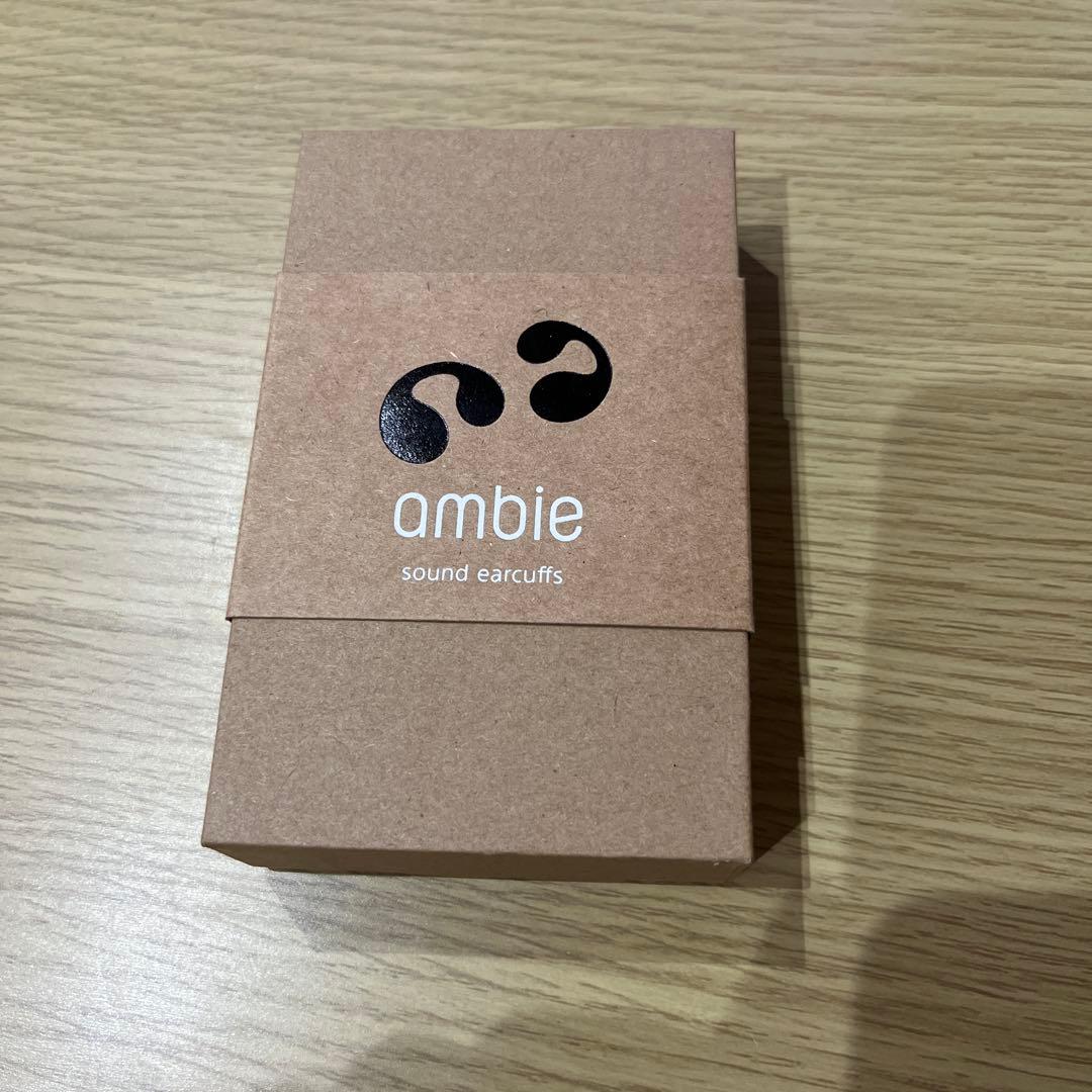 ambie TW-01 ブラック ワイヤレスイヤホン