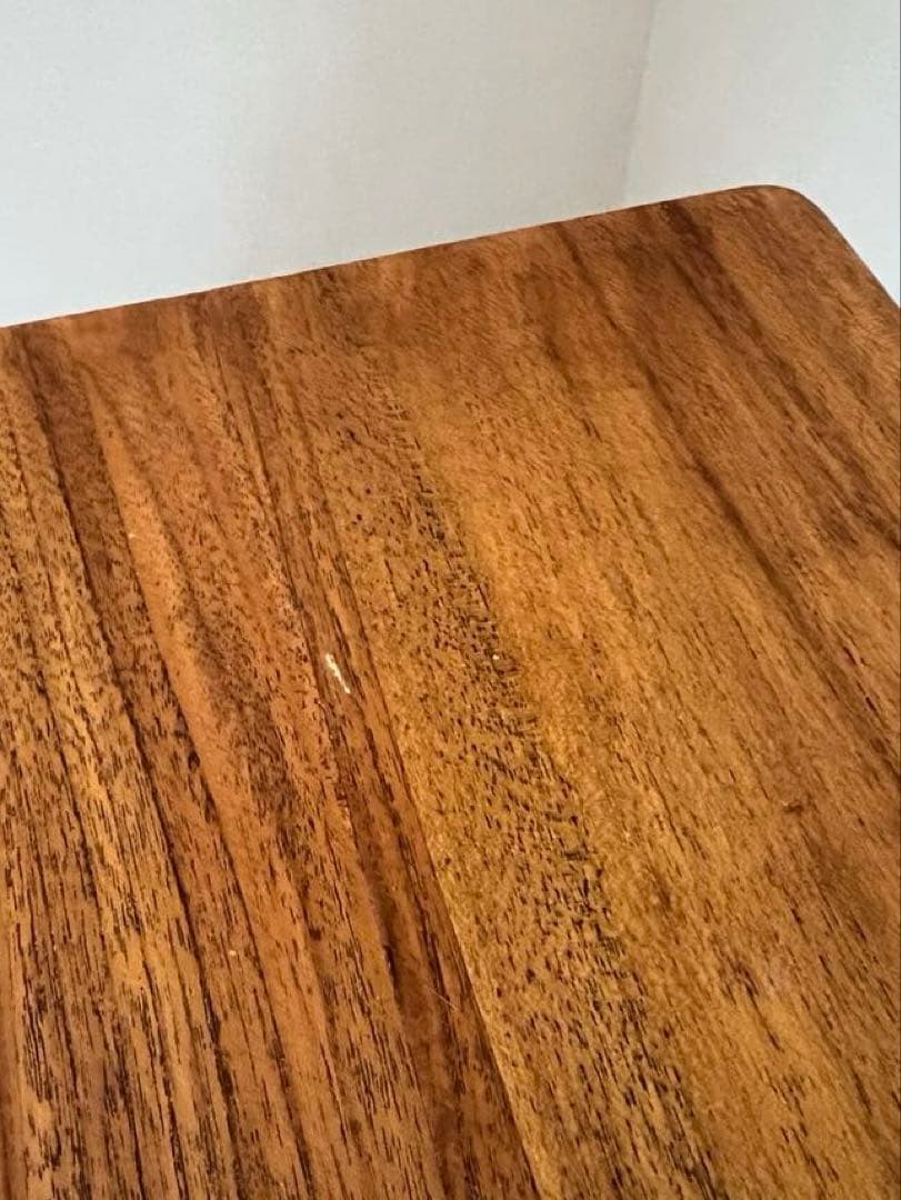 【あやちょ】ダイニングテーブル チーク 無垢材 正方形80×80