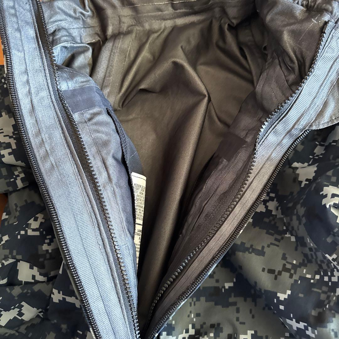 US.NAVY NWU GORE-TEX ゴアテックスパーカー 素材　迷彩