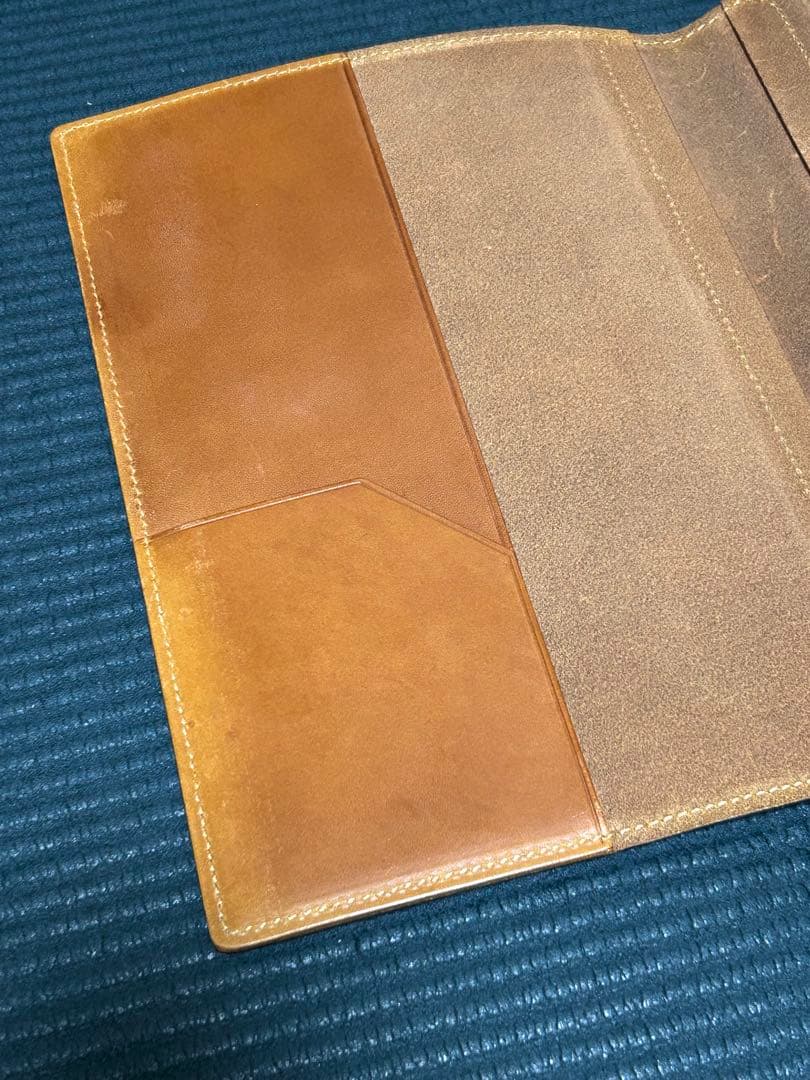 土屋鞄　ナチューラ　B5ノートカバー　ヌメ革