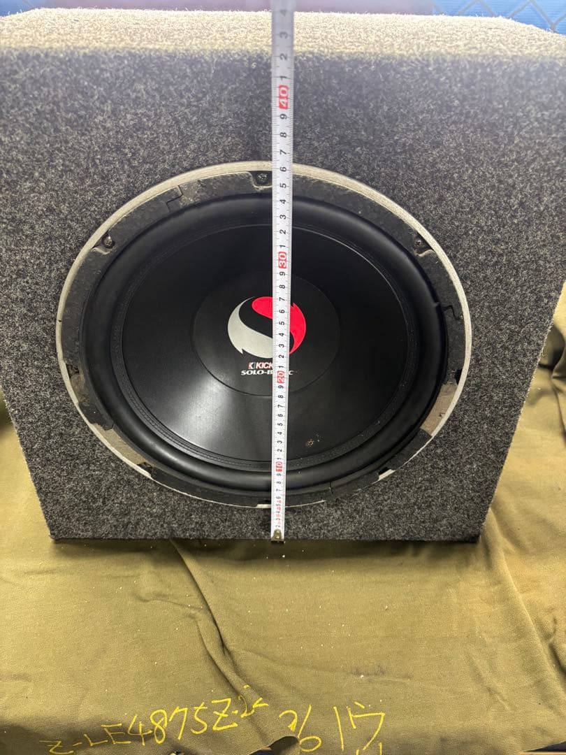 KICKER SOLOBARIC S12C 12インチ ウーファー ボックス型