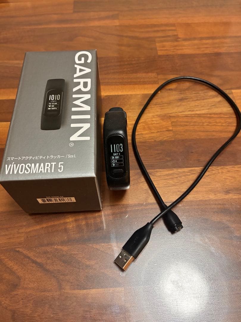 ヴィヴォスマート5 vivosmart 5 Black Lサイズ　男女　美品