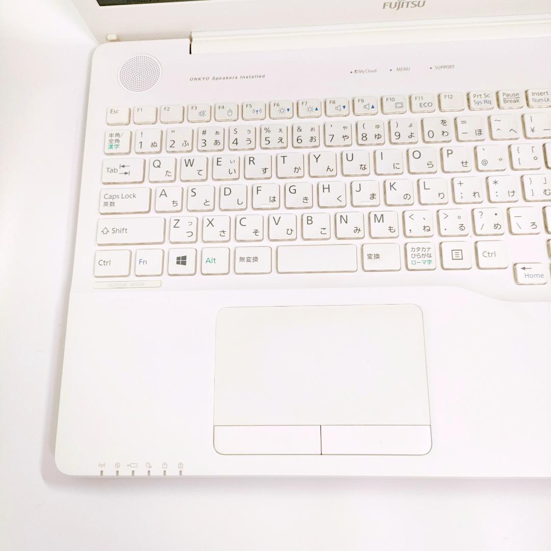 Corei7✨️富士通/Windows11/オフィス付き白ノートパソコン/DVD