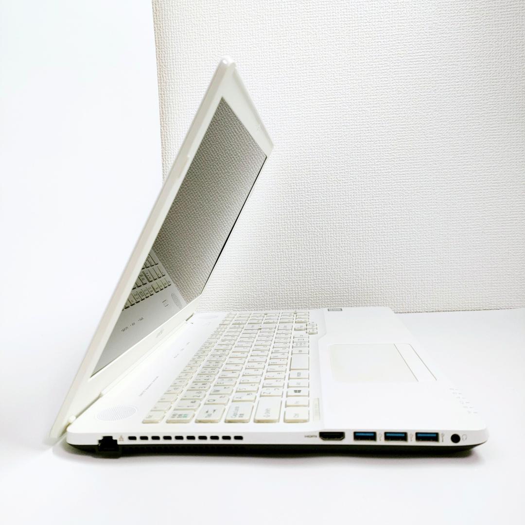 Corei7✨️富士通/Windows11/オフィス付き白ノートパソコン/DVD