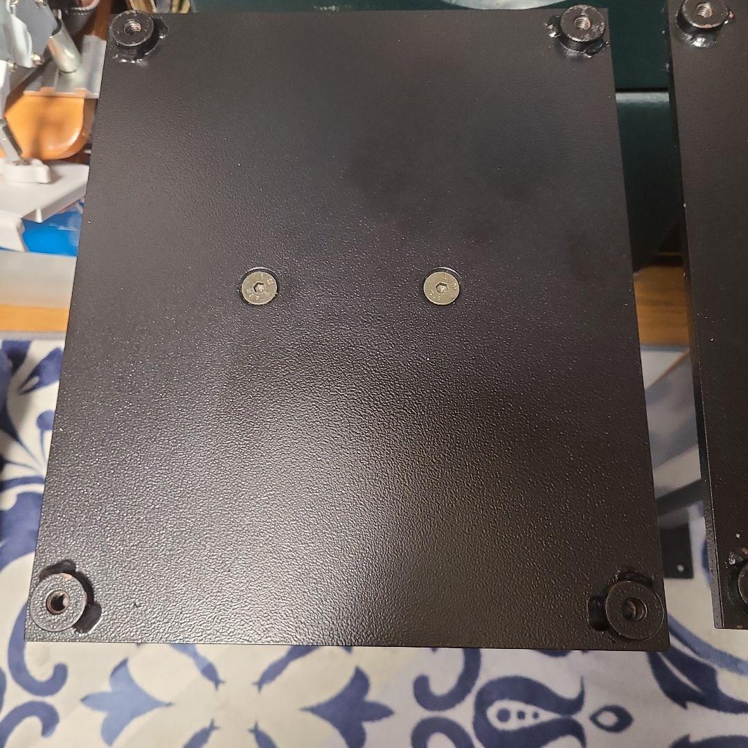 B&W スピーカースタンド 黒/シルバー