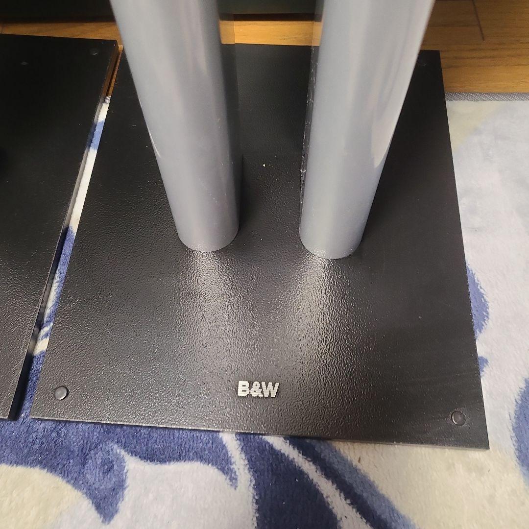 B&W スピーカースタンド 黒/シルバー