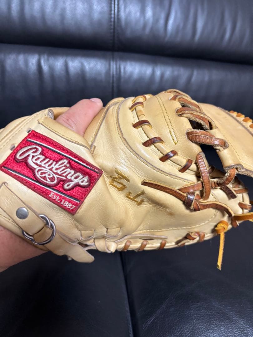 な*お様 ローリングス 硬式用キャッチャーミット