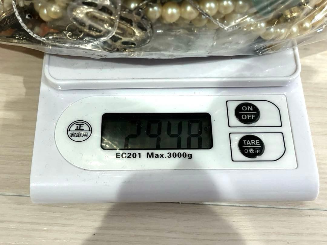 イミテーションアクセサリー約3.5kgまとめ売り