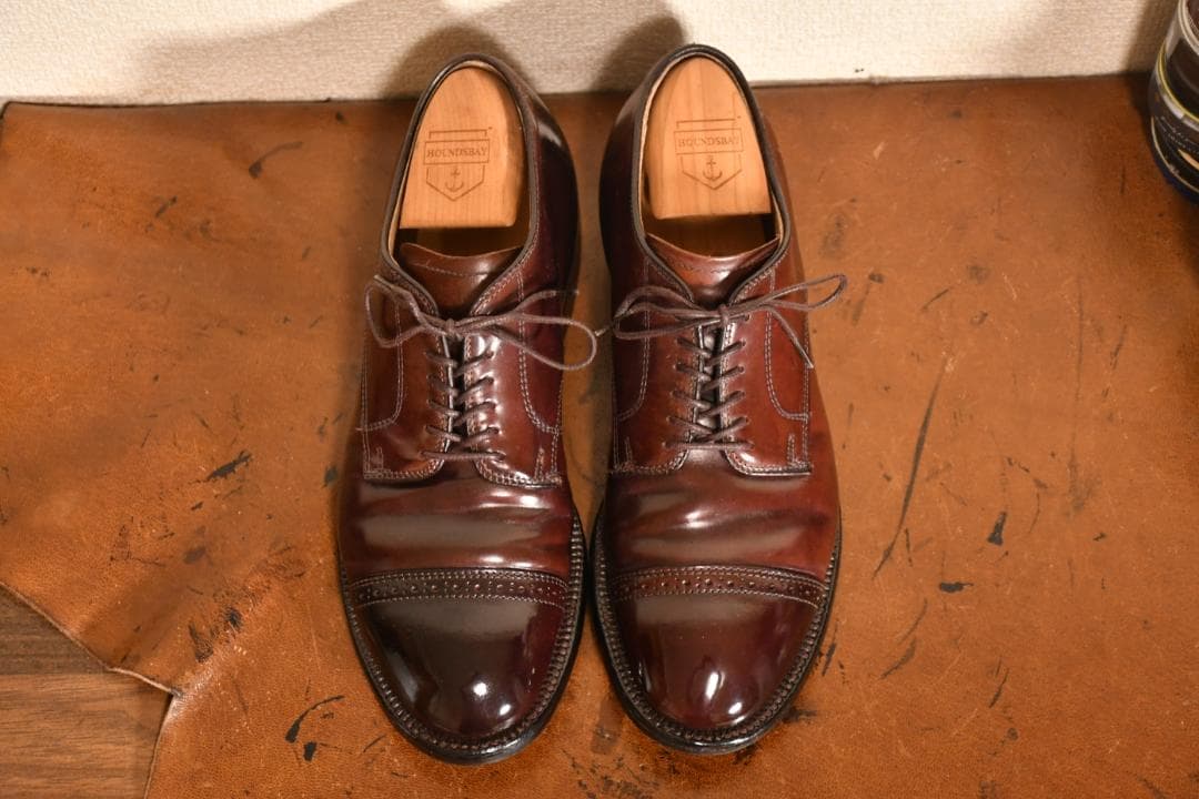靴 ALDEN #56201 cordovan 6A/C 24cm
