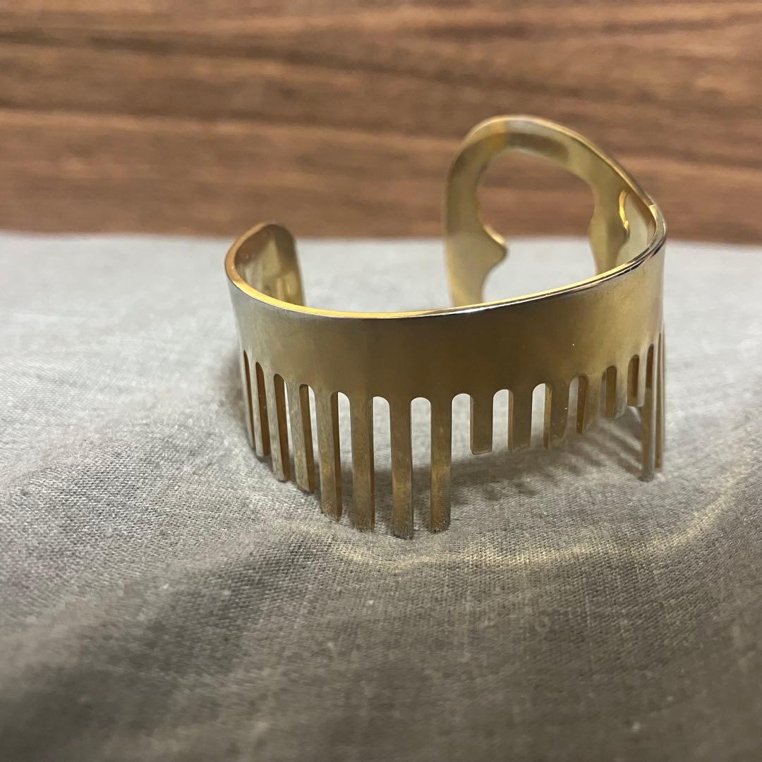 MM6 マルタンマルジェラ　コーム　バングル　ゴールド　マルジェラ