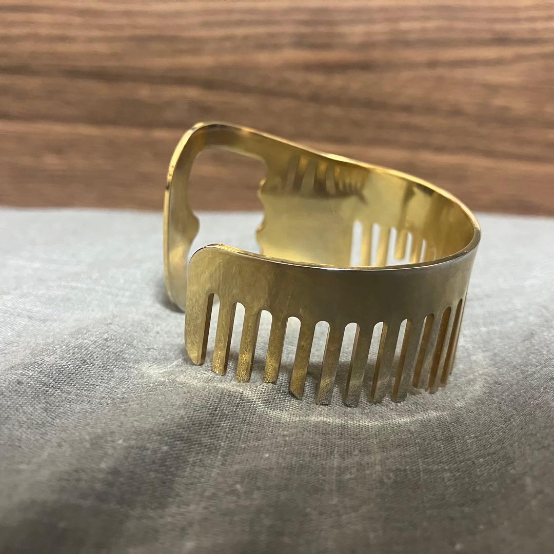 MM6 マルタンマルジェラ　コーム　バングル　ゴールド　マルジェラ