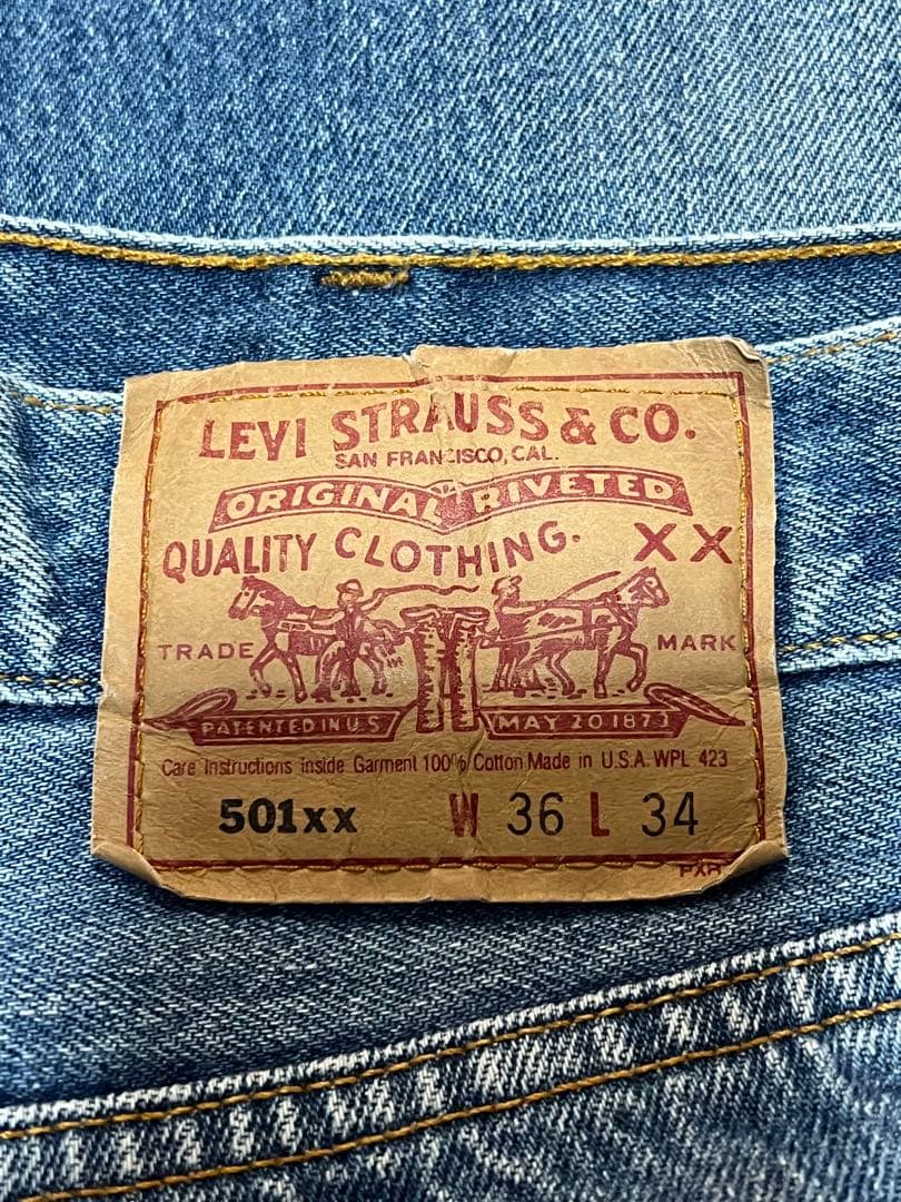 Levi’s 501xx USA製 デニムパンツ W36 L34 93年製 美品