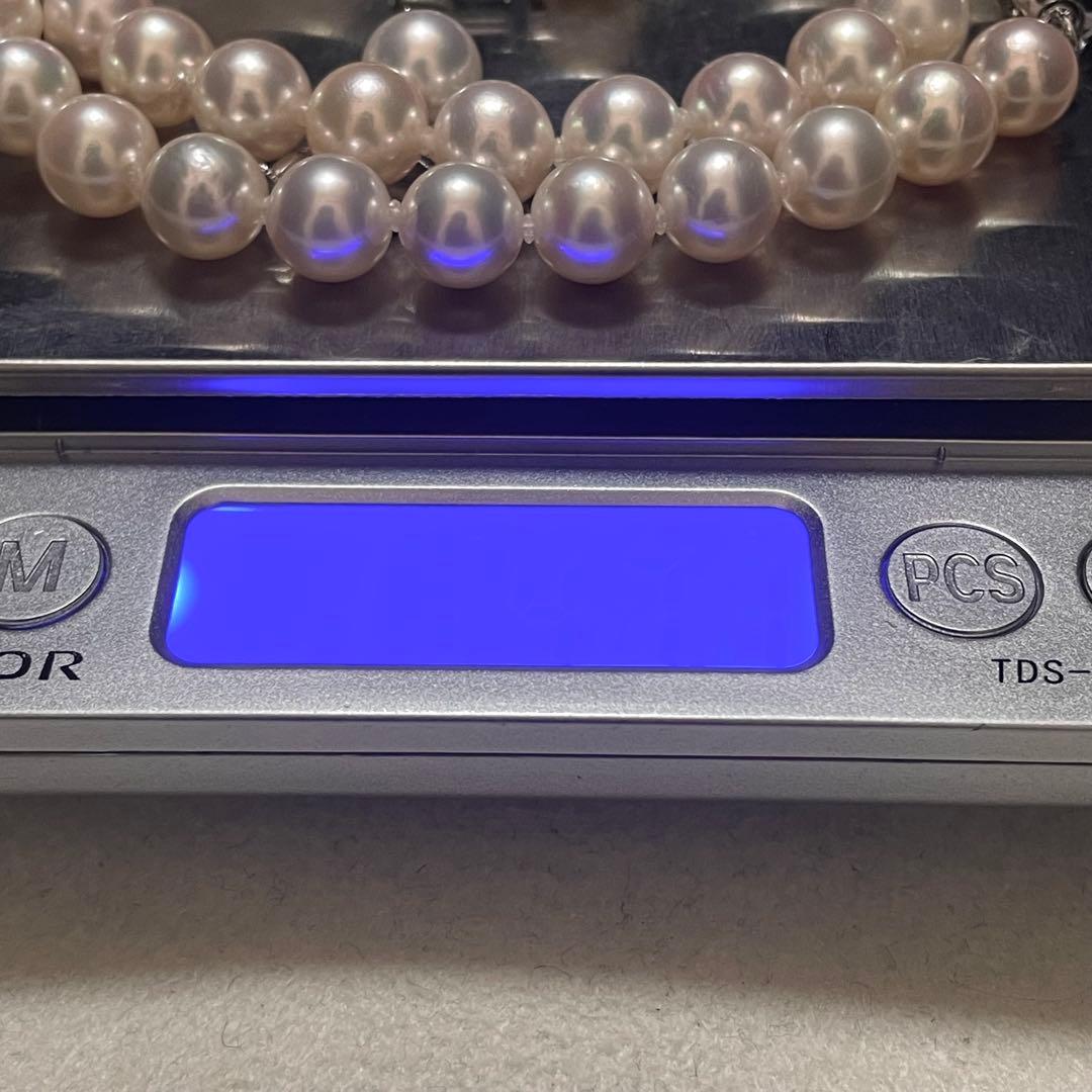 【テリ抜群✨超大珠】あこや本真珠 ネックレス イヤリング 8.5-9.0 パール