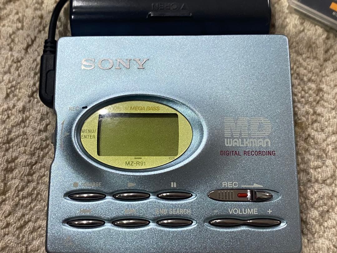 SONY ポータブルMDプレーヤー MZ-R91
