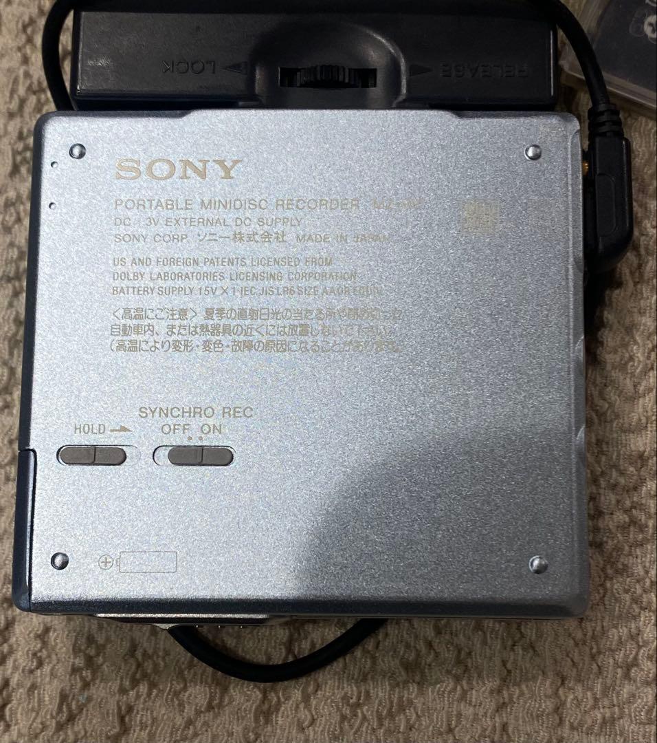 SONY ポータブルMDプレーヤー MZ-R91