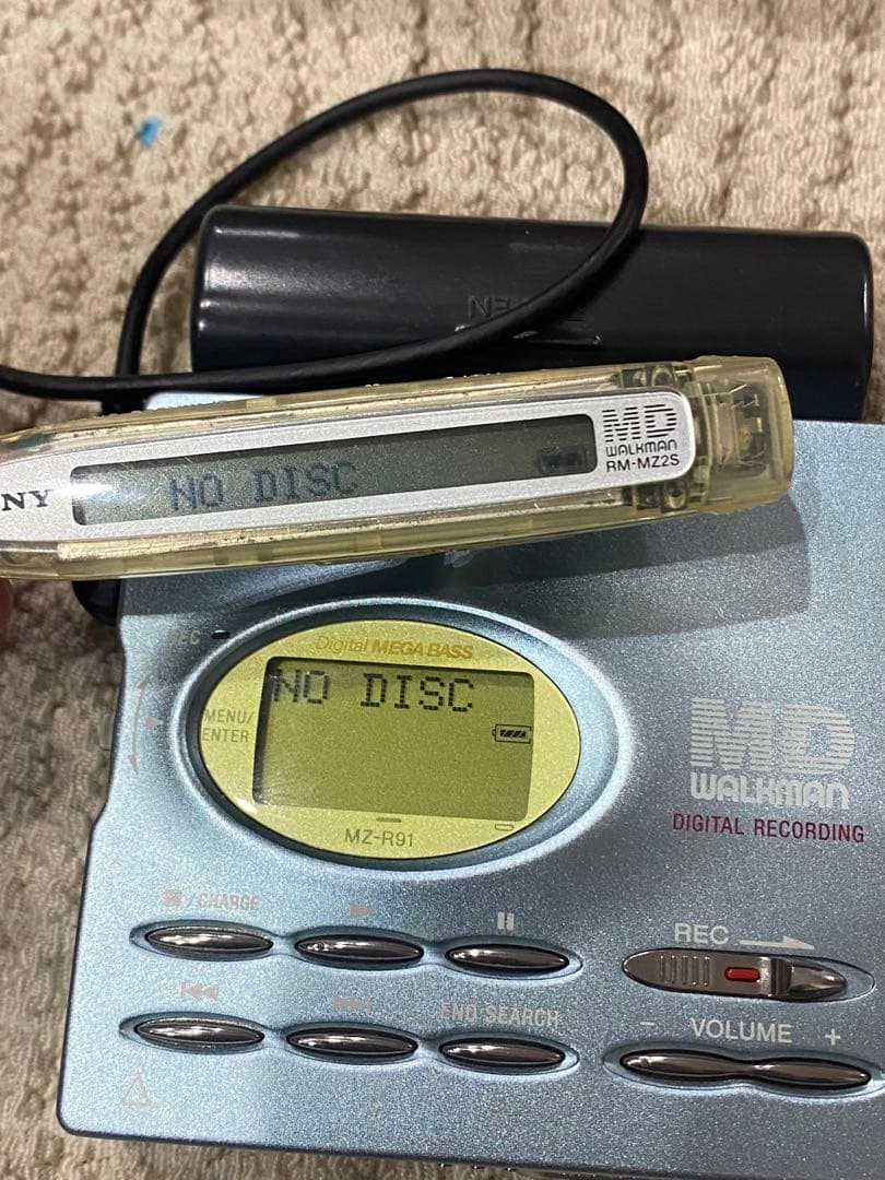 SONY ポータブルMDプレーヤー MZ-R91