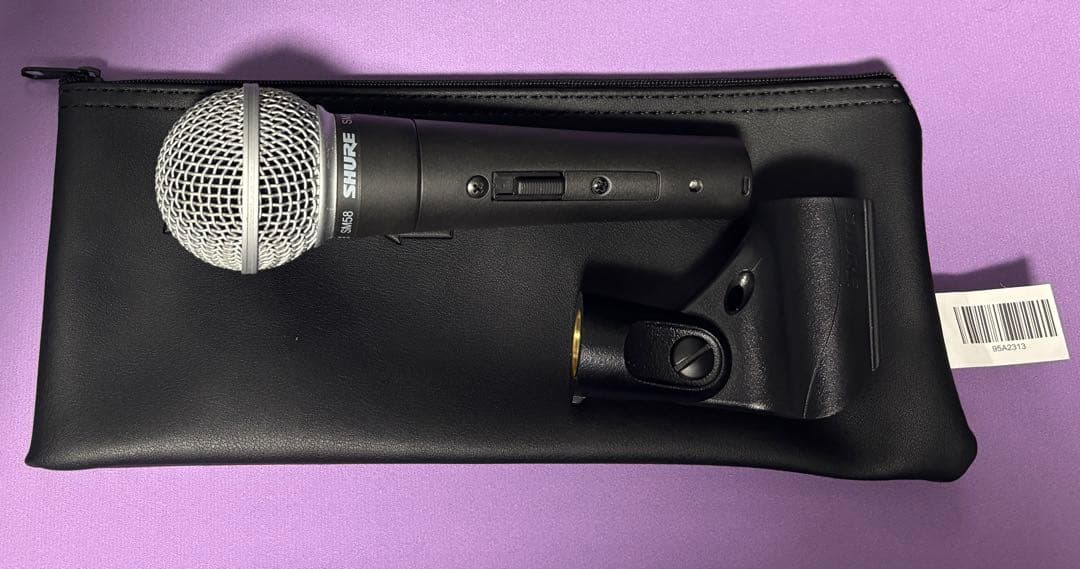 SHURE SM58 fifineオーディオインターフェイス