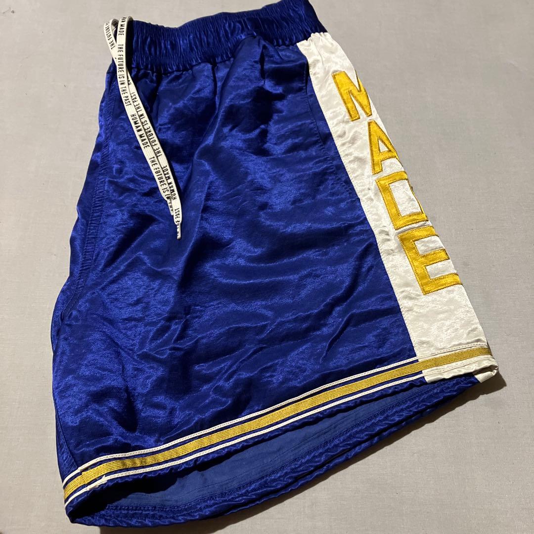 HUMAN MADE GYM SHORTS BLUE サイズL ジムパンツ