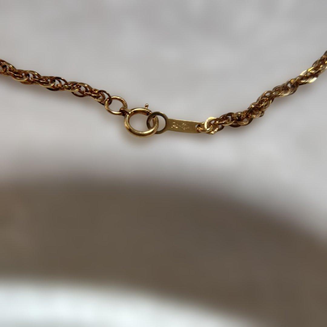 本真珠 16珠18金台 ペンダント。 保証書付き。