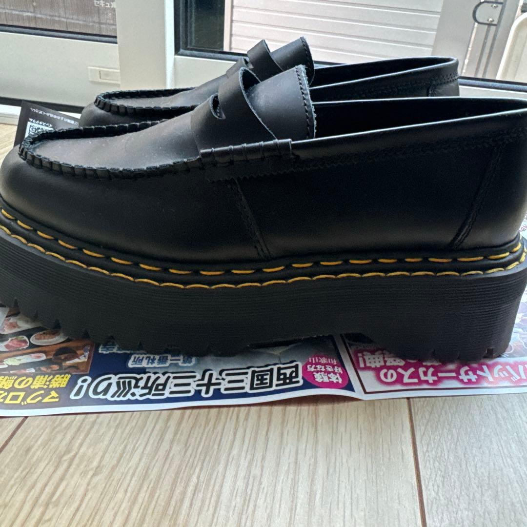 値下げ　Dr. Martens マーチン　黒　ローファー 24.5cm UK6