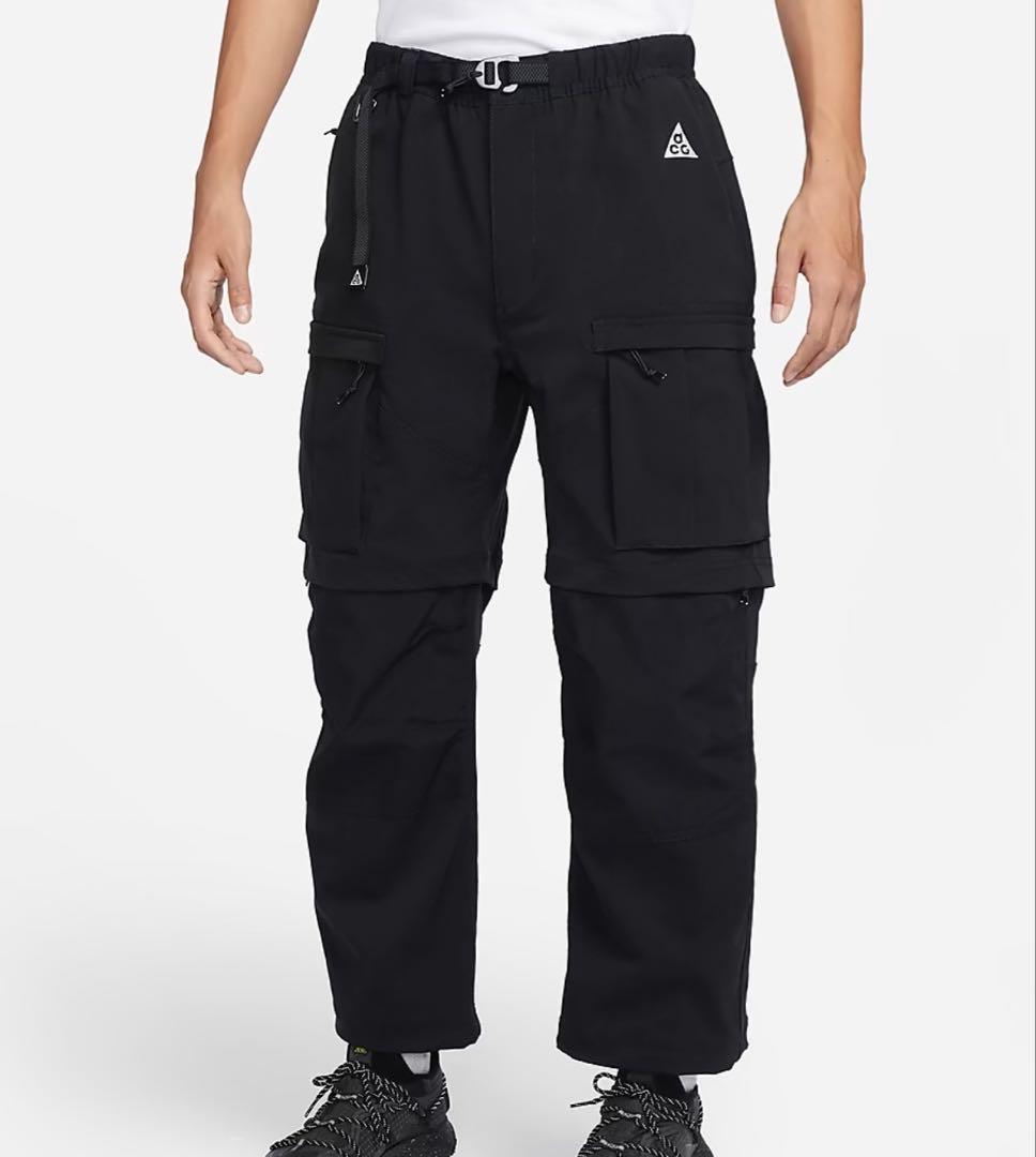 nike acg smith summit cargo pants M ブラック