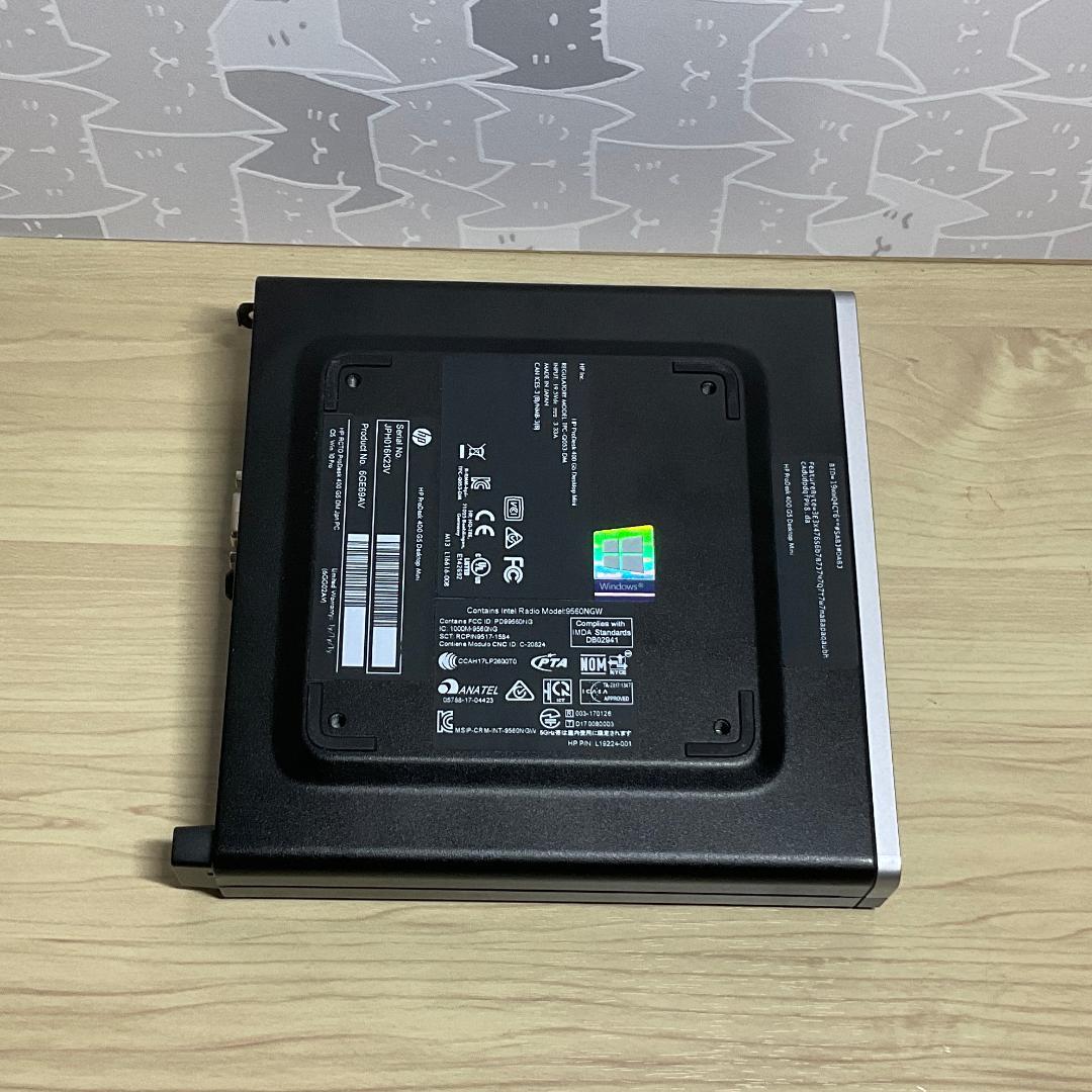 美品、高性能＞HP ProDesk G5 i5T/16GBメモリ/Office
