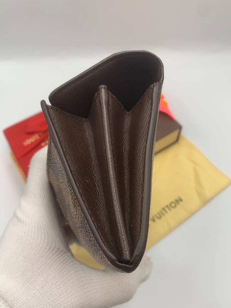 ルイヴィトン ダミエ 長財布 ポルトフォイユサラ 人気モデル 男女兼用