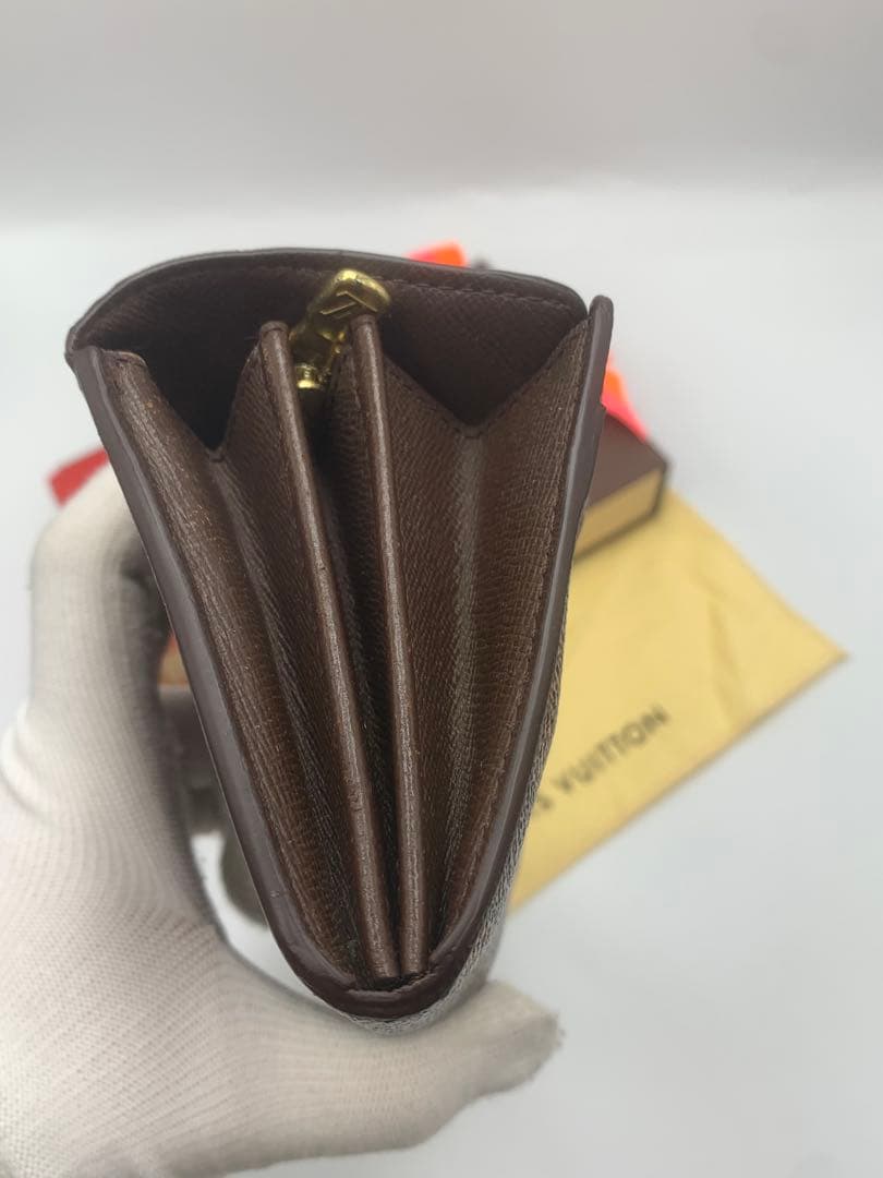 ルイヴィトン ダミエ 長財布 ポルトフォイユサラ 人気モデル 男女兼用