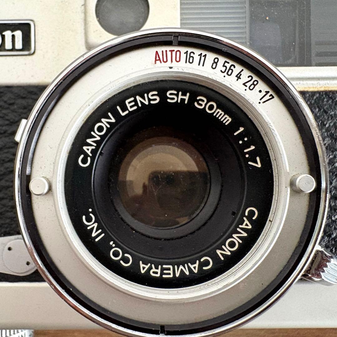 Canon Demi EE17 ハーフサイズ フィルムカメラ 動作確認済