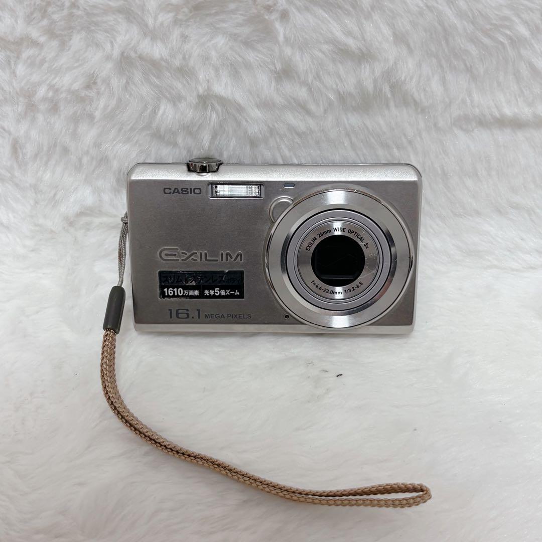 【美品】CASIO EXILIM EX-ZS12 シルバー コンデジ デジカメ